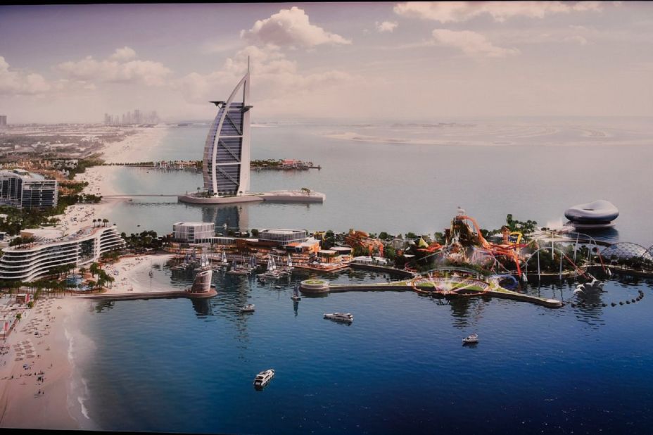 Marsa Al Arab is a $1.7b two-island project from Dubai Holding. The man-made structures, 2.5 million square feet in total, will nestle either side of the Burj Al Arab Jumeirah hotel.