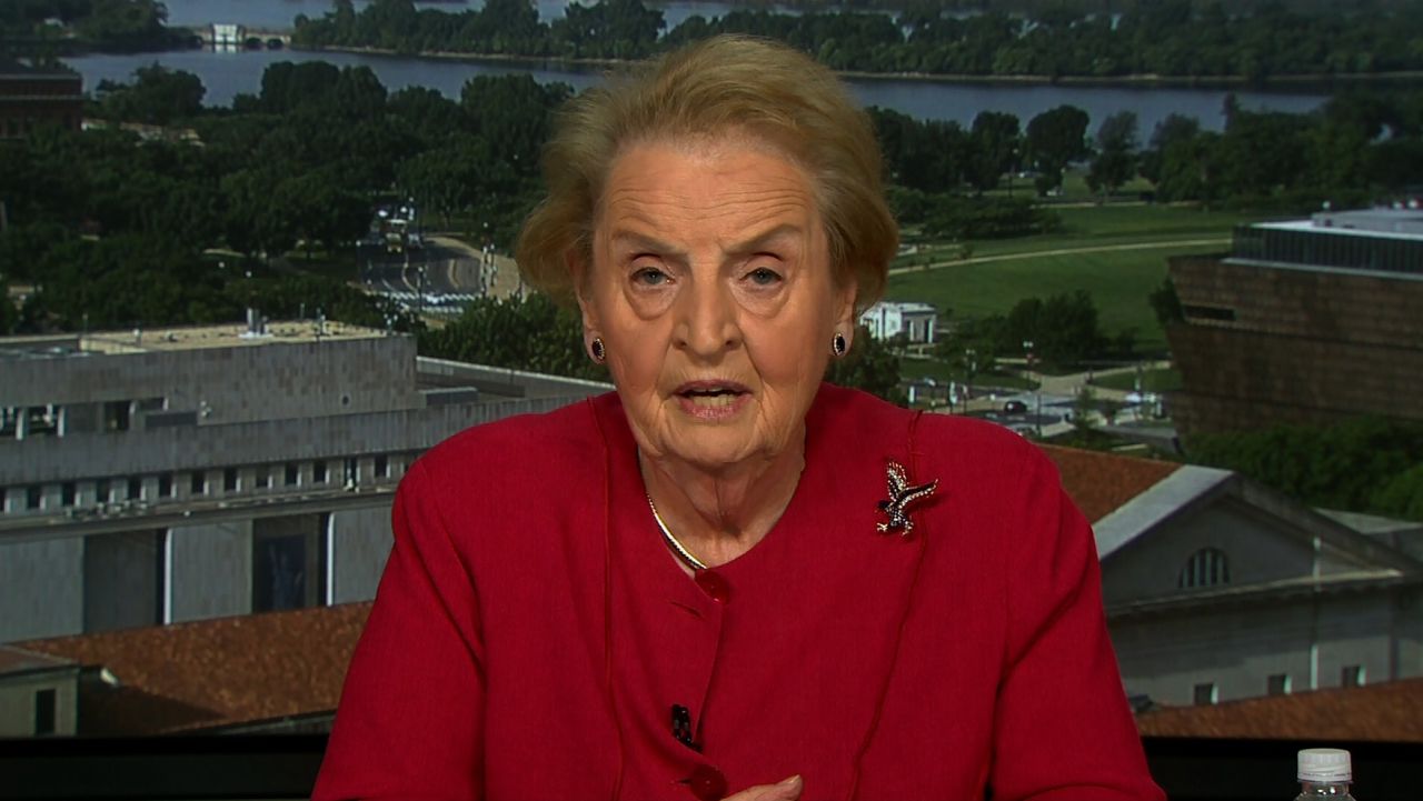 madeleine albright newday