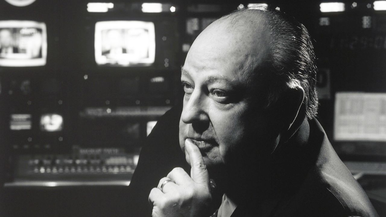 Roger Ailes, Chairman and CEO of the FOX News Channel, poses for a portrait May 1, 2001 in a control room of the station in New York City. Ailes, a former media consultant and campaign manager for George Bush''s 1988 election bid, has worked for FOX since 1996. (Photo by Catrina Genovese/Getty Images)
