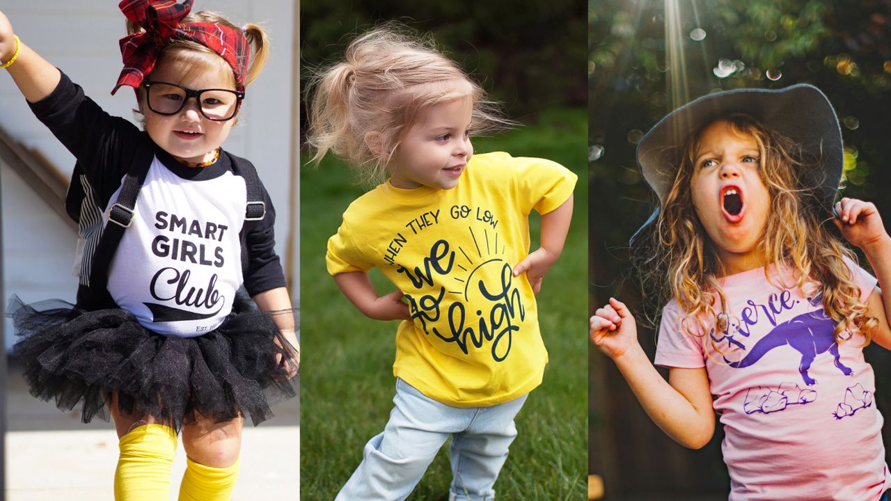 Free to Be Kids offers shirts with three different fits so girls have options.