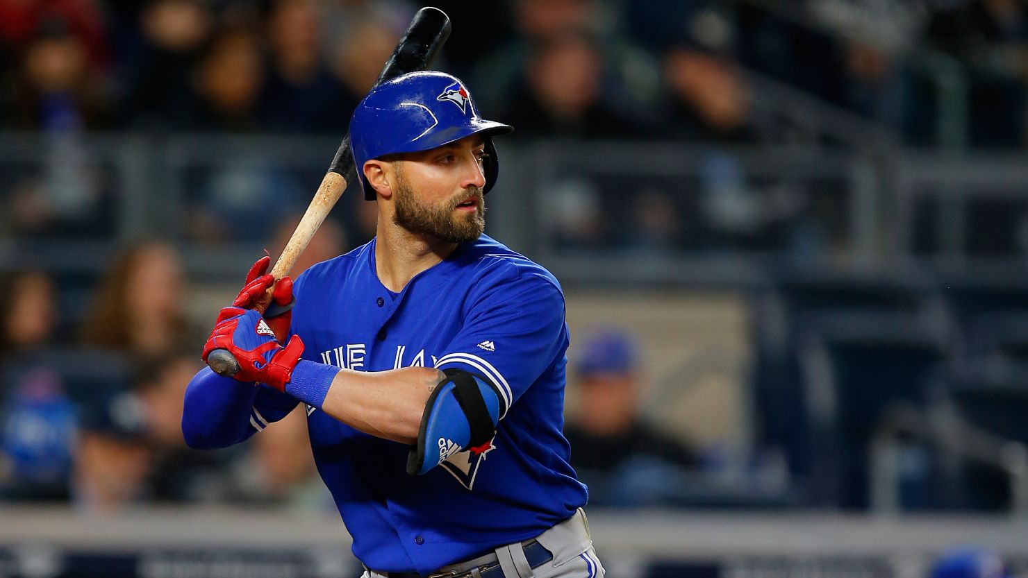 Toronto Blue Jays center fielder Kevin Pillar, shown earlier this month, called his actions "immature."