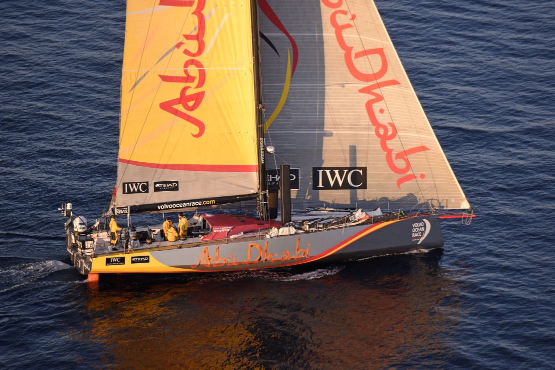 Abu Dhabi Ocean Racing, skippered by Ian Walker, won the 2014-2015 Volvo Ocean Race.