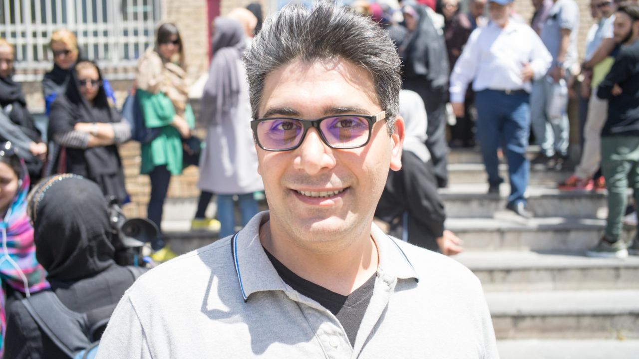 Voter Hassan Rahmani in North Tehran says Iran's growth depends on good international relations.