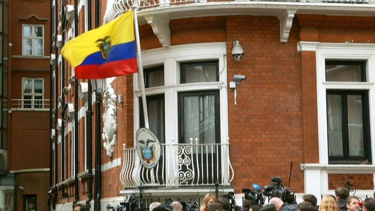 Julian Assange has been living in the Ecuadorian Embassy in London for almost five years.