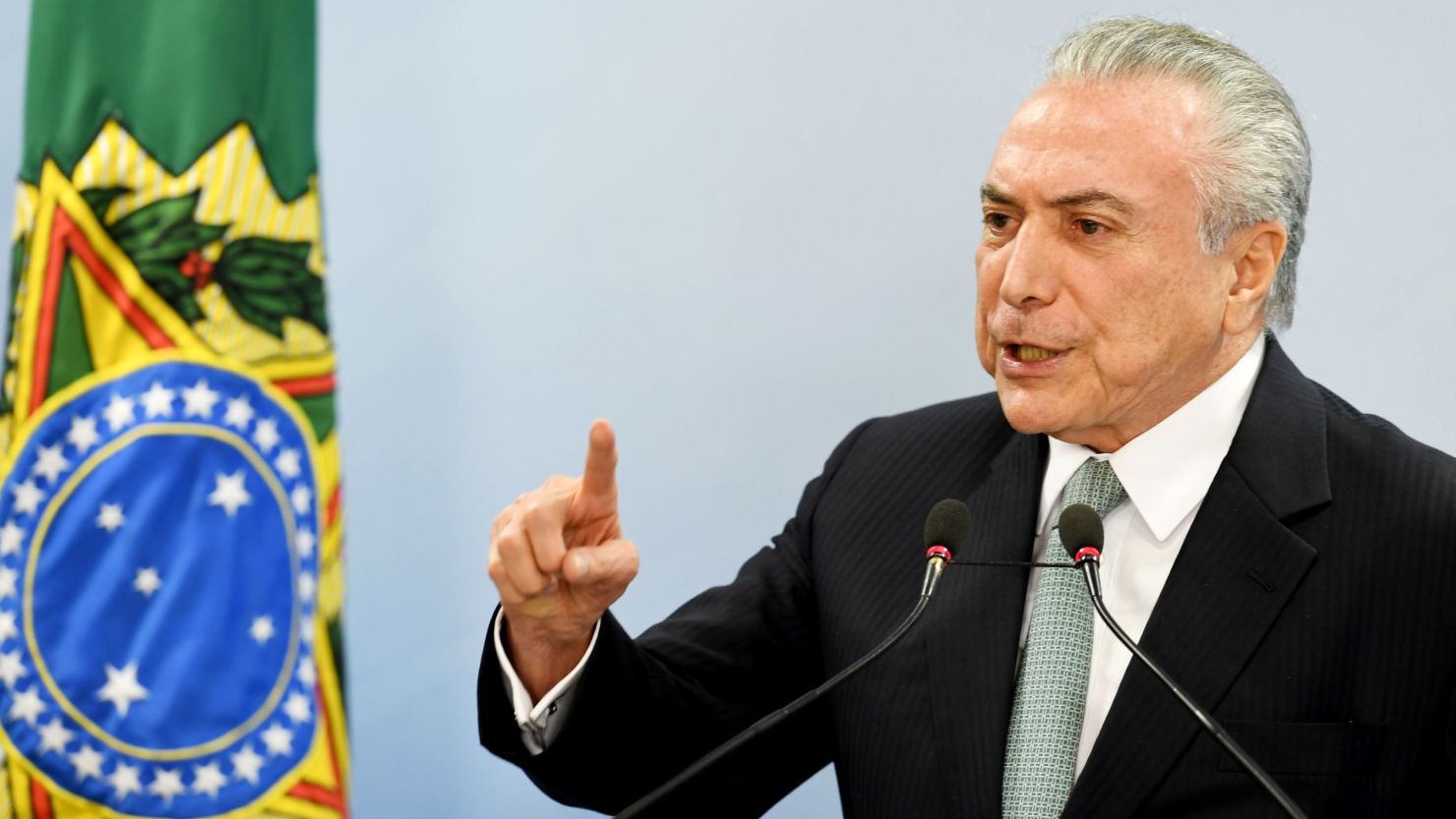Brazil's President Michel Temer has denied corruption allegations. 
