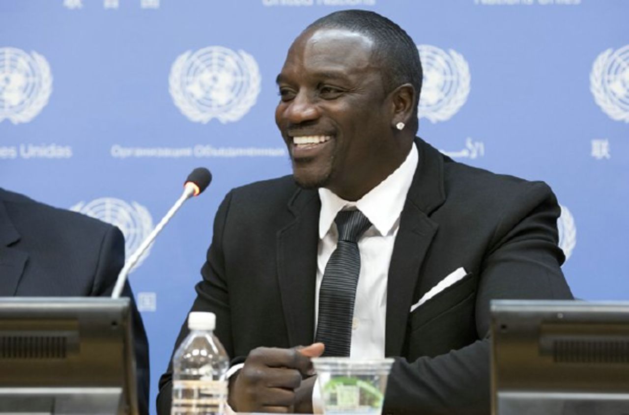 Akon Thiam is a singer, rapper, songwriter, businessman, record producer and actor of Senegalese descent.