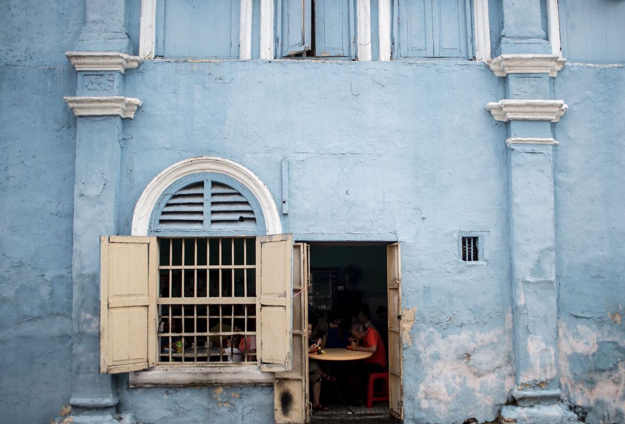 Ipoh's Old Town is filled with heritage buildings.