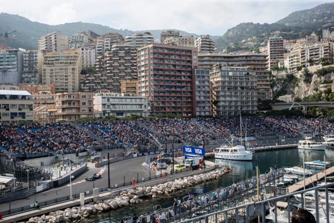 The ePrix took place in front of packed grandstands with drivers racing on a shortened version of the famous Monaco Grand Prix track.  