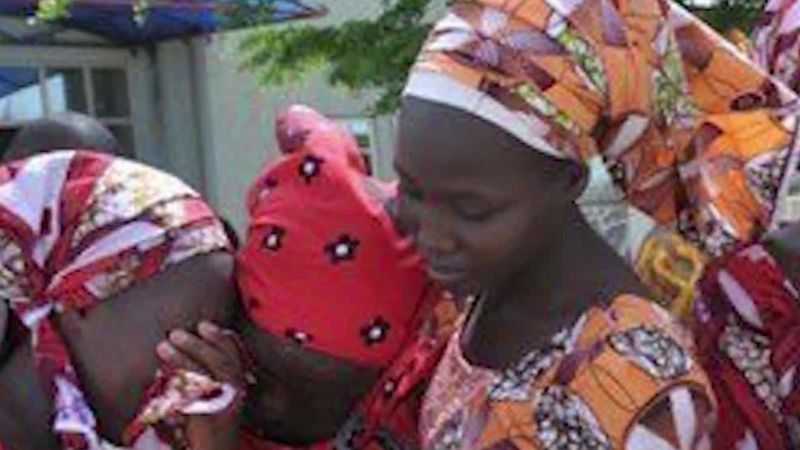 Chibok schoolgirls reunited with their families