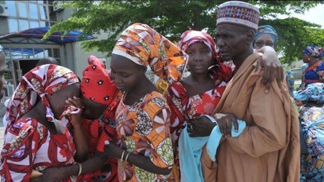 The 82 schoolgirls were among some 276 abducted in April 2014.