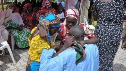 82 rescued Chibok girls reunite with families