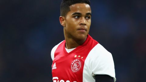 Eighteen-year-old Justin Kluivert, son of former Ajax and Barcelona striker Patrick, is one of a number of young players in the Ajax team