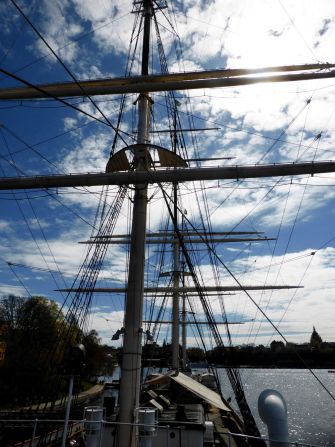 <strong>Original features: </strong>The af Chapman's renovation kept the ship's original features, from its mast to its portholes. The boat stays in place via anchors and is weighed down by the ballast.