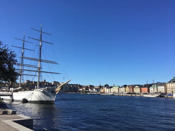 <strong>On board Stockholm's floating hostel: </strong>Stockholm's af Chapman is a full-rigged steel ship dating from the 1800s. Now it's a popular youth hostel, docked opposite the city's Gamla Stan (Old Town).