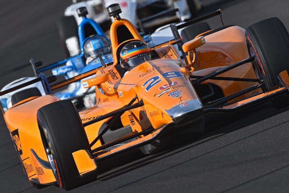 Fernando Alonso is looking to join the Indy 500 greats with victory next Sunday. 