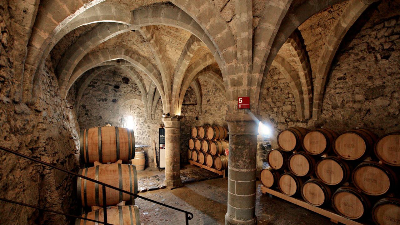 <strong>The cellars: </strong>Chillon Castle -- flanked by three acres of lush, terraced vineyards -- has been turning out delicious white and red wine blends since 2011, including the excellent Clos de Chillon Grand Cru.