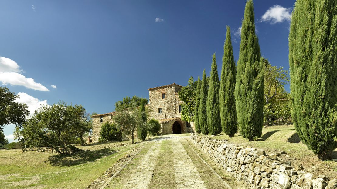 Ruffino Santedame: Built on the site of a Benedictine monastry. 