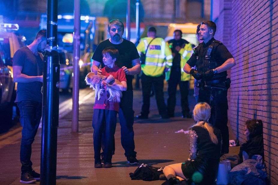 Greater Manchester Police tweeted that emergency services were "responding to (a) serious incident at Manchester Arena. Avoid the area. More details will follow as soon as available."