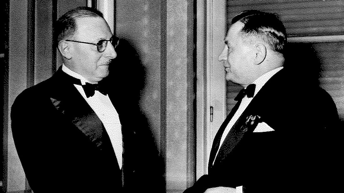 <strong>Les Clefs d'Or Europe:</strong> Les Clefs d'Or began in Paris, 1929 and was founded by Pierre Quentin (left), but it was Ferdinand Gillet (right) who was responsible for creating Les Clefs d'Or Europe in 1952.