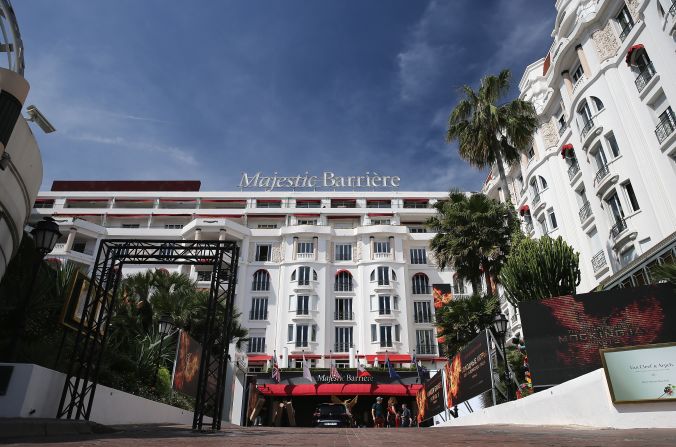 <strong>Majestic Barriere: </strong>The Majestic Barriere, located closest to the Palais des Festivals, is another of Cannes' great hotels. It's also the most convenient place for many stars to get ready for the red carpet. Actors and actresses may arrive at the hotel through the front, but for gala screenings they'll exit via a discreet rear entrance with a waiting motorcade feet away.
