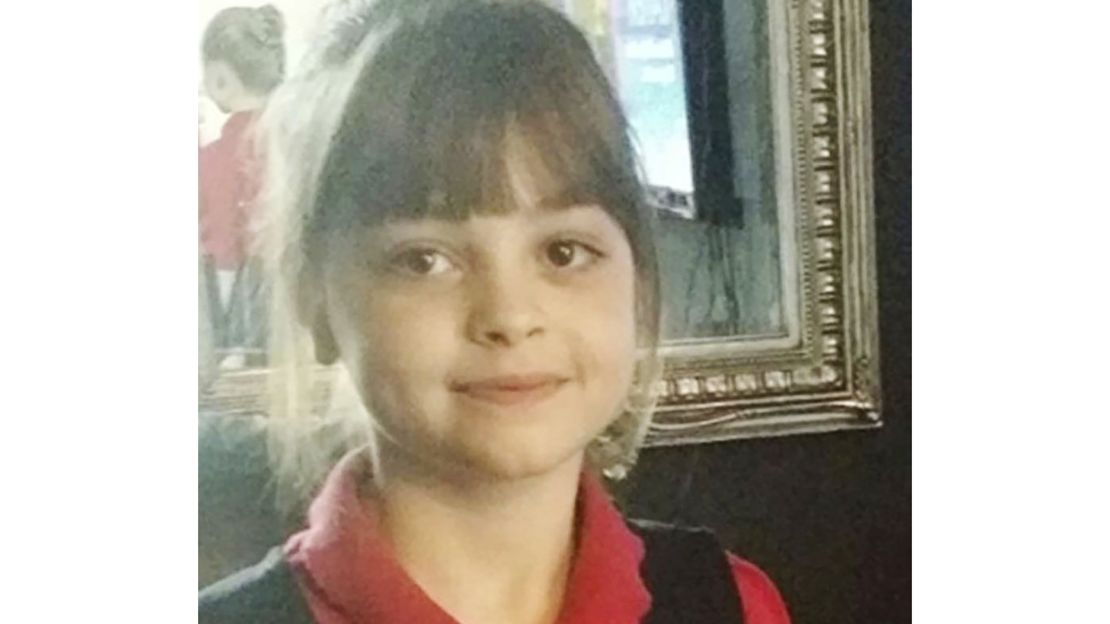 Saffie Rose Roussos, 8, was among those killed in the Manchester Arena attack. 