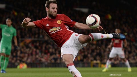 Mata has scored 10 goals for United in all competitions this season.