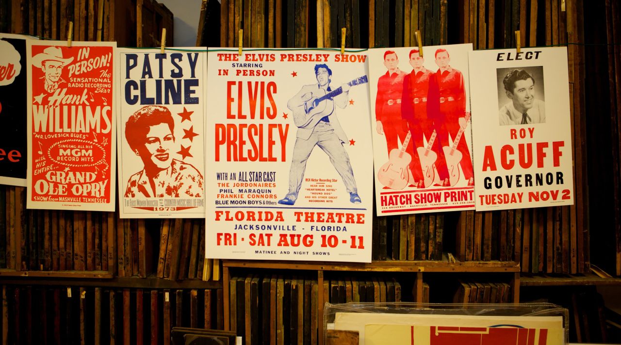 For 138 years, Nashville print shop Hatch Show Print has been printing posters for big names in the music industry.