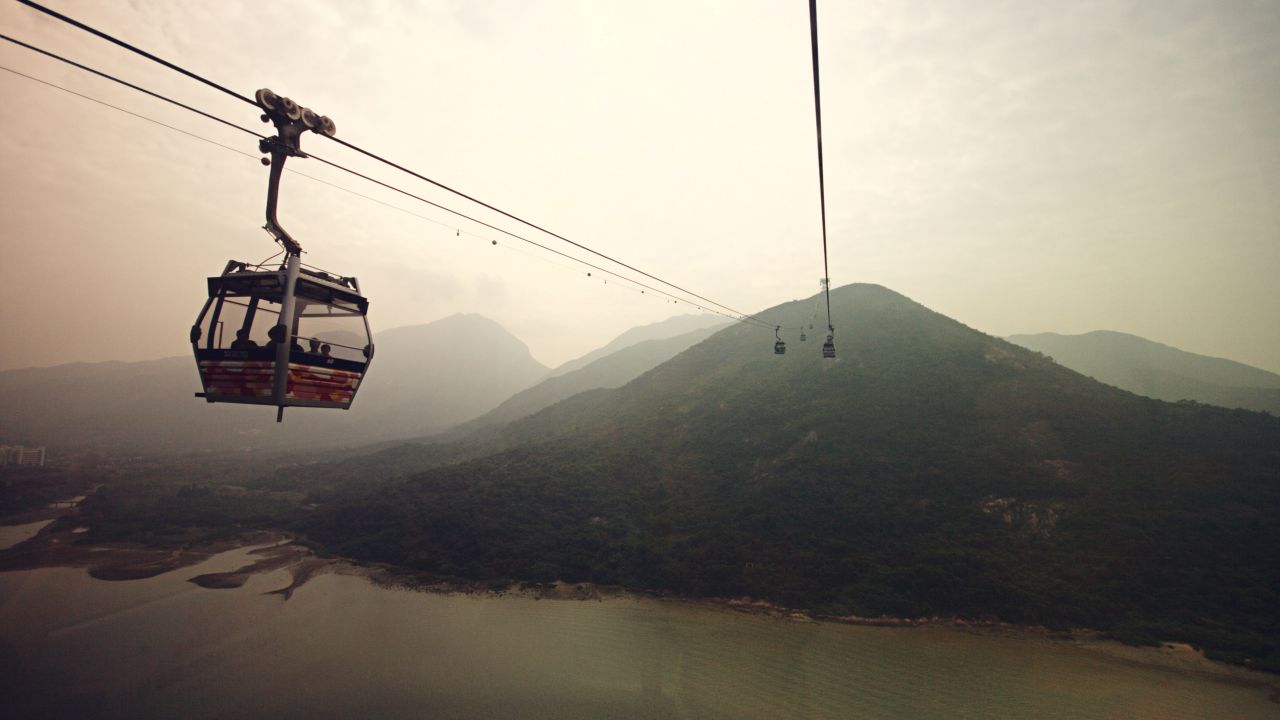 Ngong Ping Cable Car -- a ride with a view