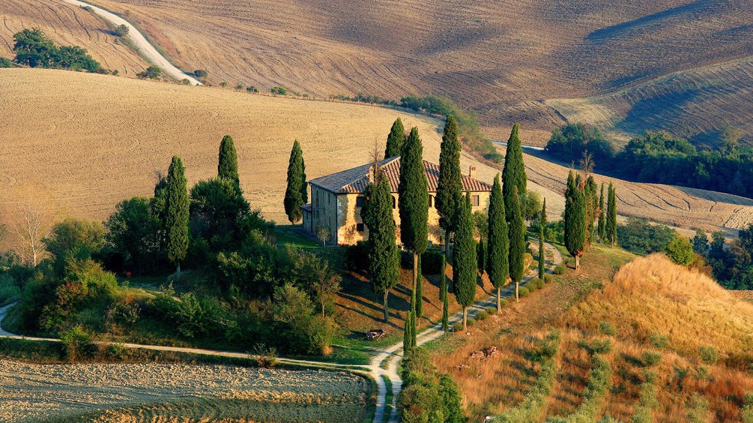 <strong>Tuscany: </strong>The region of Tuscany in central Italy evokes myriad images: of rolling hills, sleepy villages and dreamy vistas; earthy cooking and regional wines; Renaissance treasures such as the cities of Florence, and Pisa with its leaning tower. There's coastline and islands, too. Tuscany has its own riviera and hip beach resort of Tirrenia.