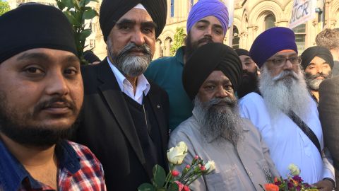 Charanjit Singh Heera, from Manchester's Sikh community, said the bomber would not succeed in dividing the city.
