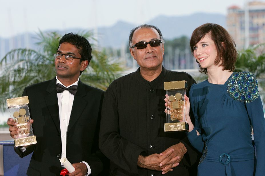 In 2005, Kiarostami was president of the jury for the Camera d'Or, the Cannes award for best first feature. The prize was jointly awarded to Sri Lankan director Vimukthi Jayasundara and US director Miranda July.