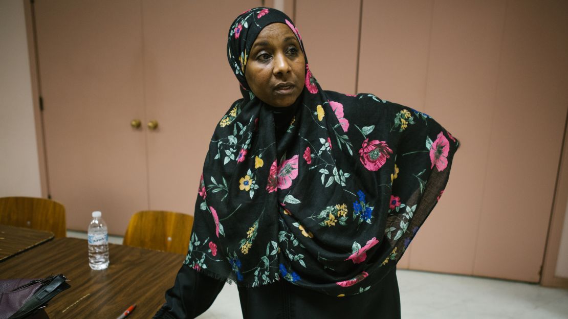 Fadia Abdelrahman, an engineer who fled to the United States from Sudan in 1998, is concerned about Trump's attitudes toward immigrants.