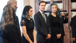 Ivanka Trump and Jared Kushner attend an audience with Pope Francis at the Apostolic Palace on May 24, 2017 in Vatican City, Vatican. 