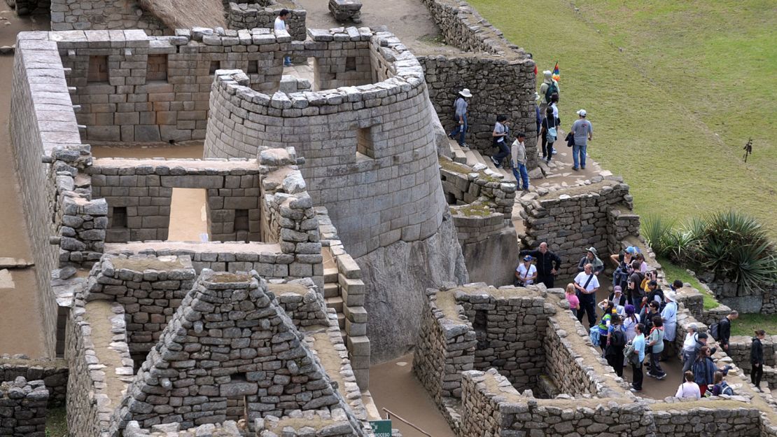 The Incan citadel in more typical circumstances.