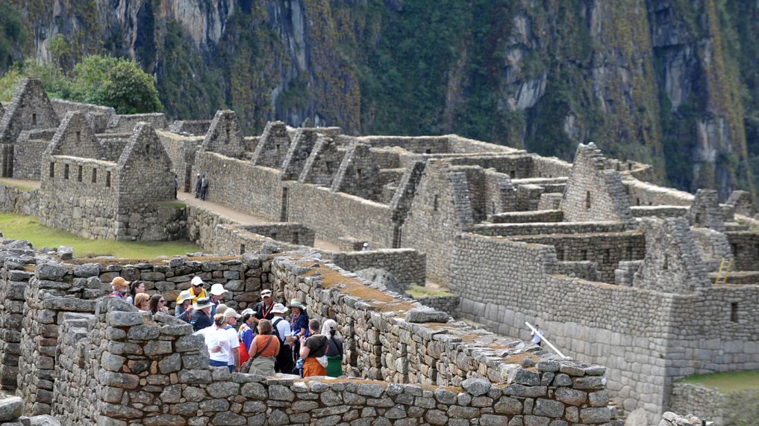 <strong>Machu Picchu, Peru:</strong> Among the finest achievements of the Inca Empire, this 15th-century mountain stronghold is perched high among the Andean peaks. Fringe theorists point to the site's remarkably precise stone masonry, which uses no mortar, as evidence of alien technology.