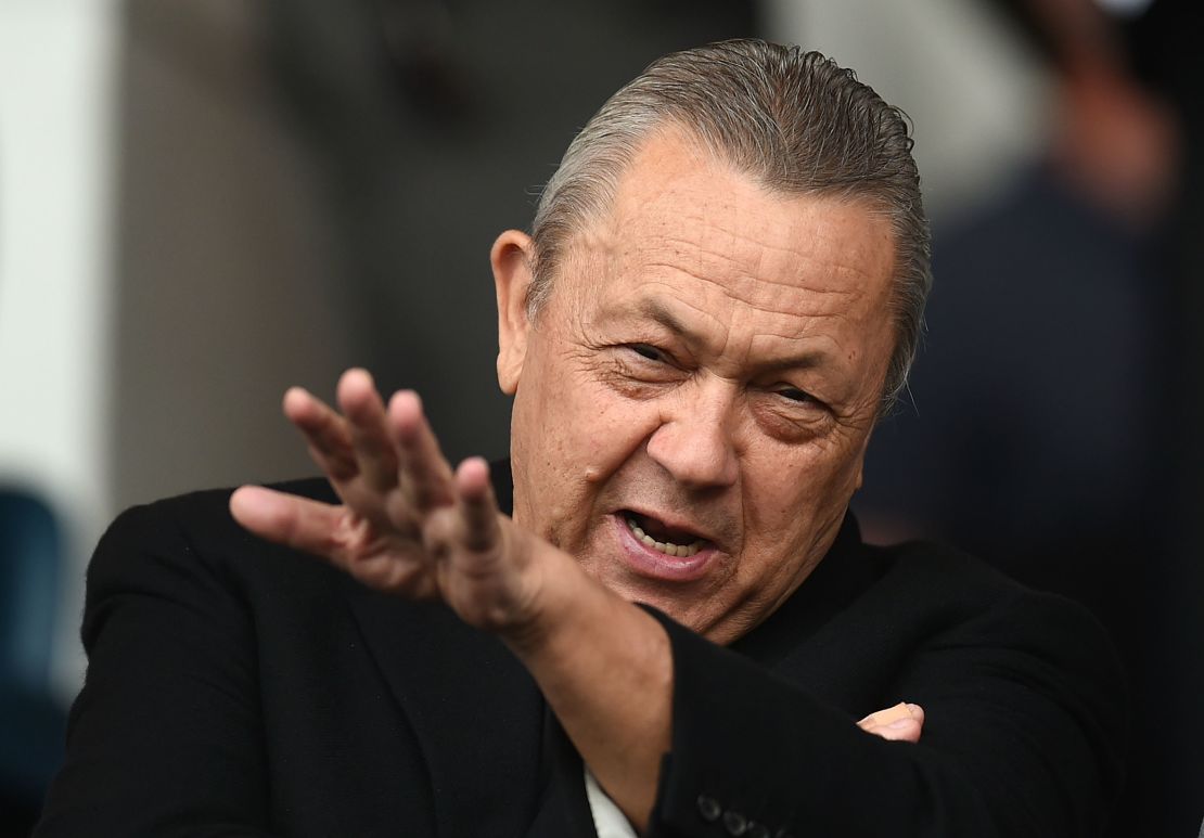 Joint-Chairman of West Ham United David Sullivan and his son have taken up Jones' cause.