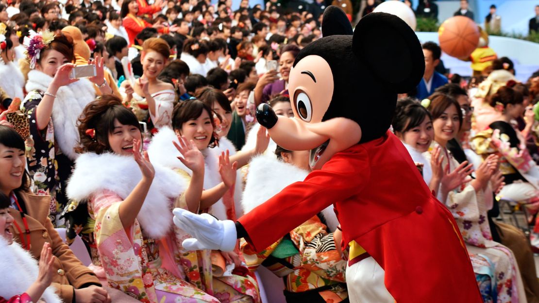 Tokyo Disneyland took the number three spot in the list.