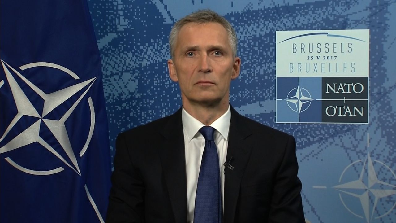 Jens Stoltenberg Amanpour