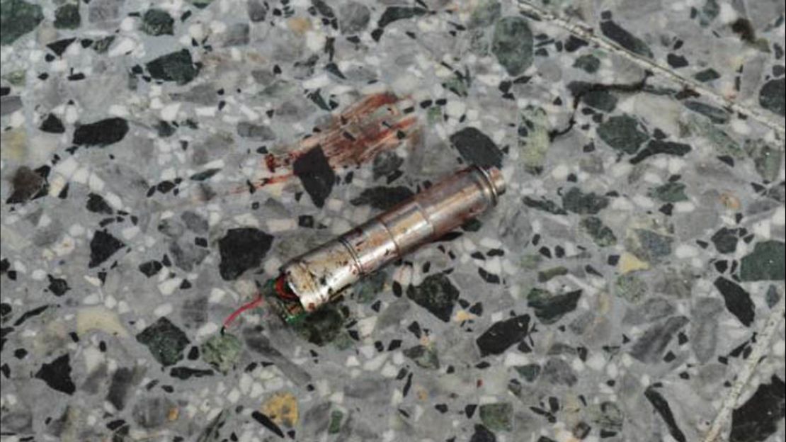 The New York Times says this is possibly the ignition switch that detonated the bomb. 