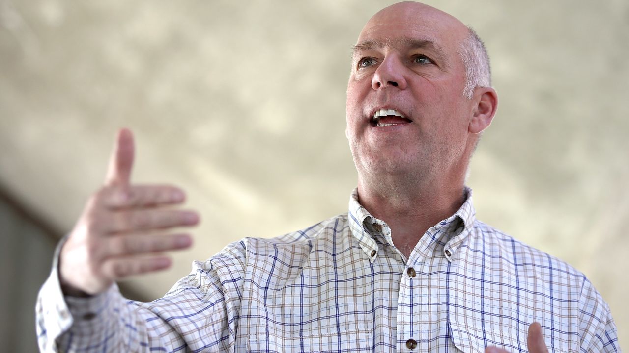 Greg Gianforte in a 2017 file photo