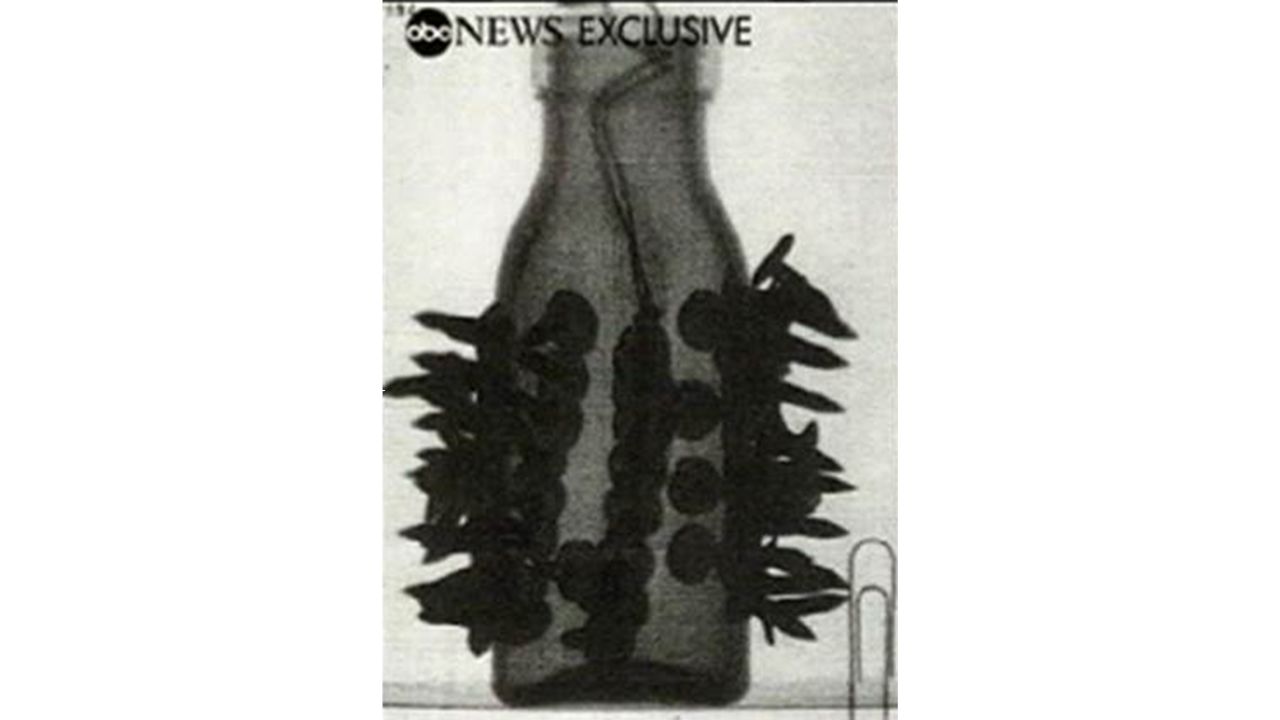 An image obtained by ABC News in 2005 shows a bomb apparently found in the 7/7 attackers' car.