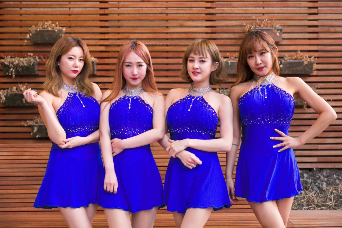 K-pop group SixBomb.