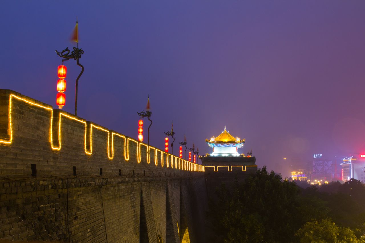 The City Wall of Xi'an is a must-see.