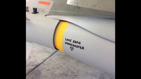 RAF fighter bomb messages