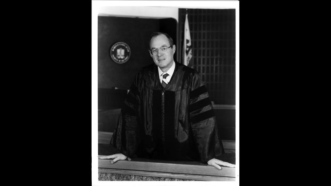 This courtroom photo of Kennedy was taken in 1976.