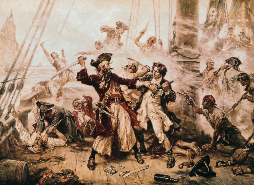 The real pirates of the Caribbean
