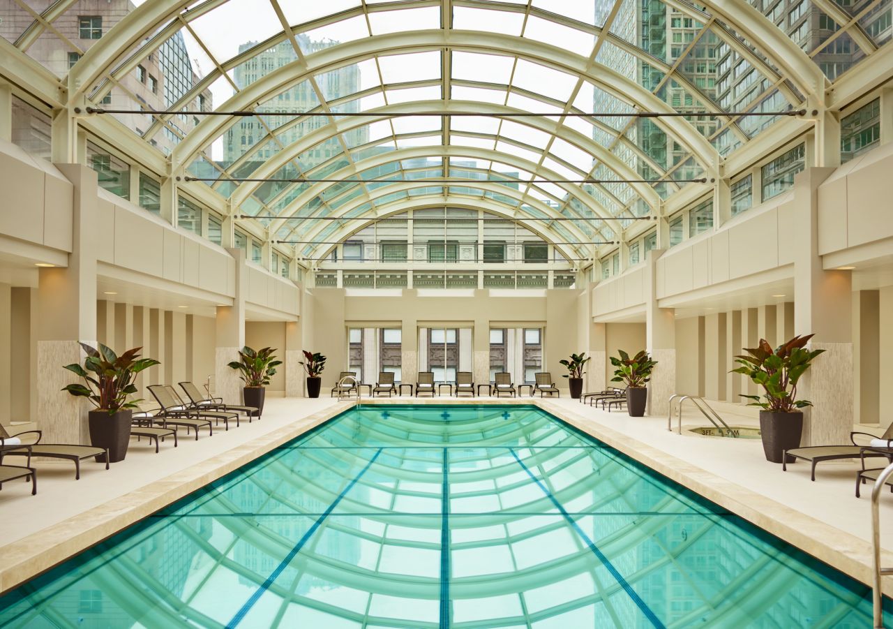 <strong>Palace Hotel</strong><strong>: </strong>A 60-foot-long covered pool is one of this San Francisco hotel's biggest draws for kids. It's also within reach of many of the city's all-ages attractions.