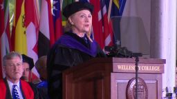 Hillary Clinton Trump impeachment comment wellesley commencement speech sot_00005815.jpg