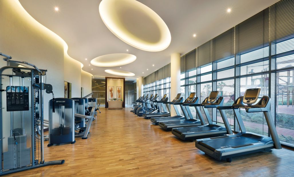 The world's most amazing hotel gyms