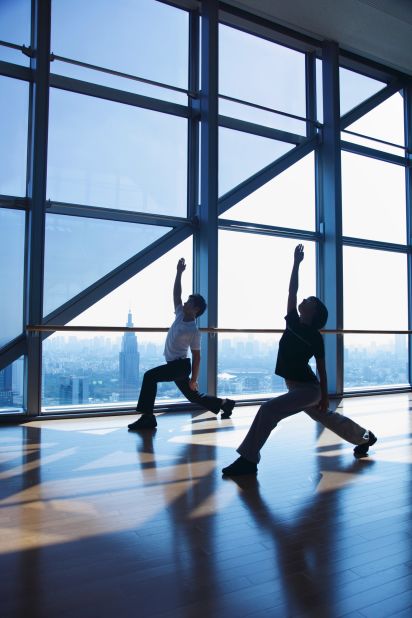 <strong>Park Hyatt Chicago:</strong> Gym rats can soak up seventh-floor views over the city and the Magnificent Mile while they exercise, stretch or cross-train.